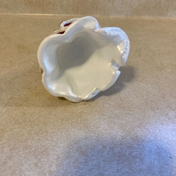 Disney Princess Belle Ornament with Flocked Cape Holding Snow Globe - Picture 6 of 6